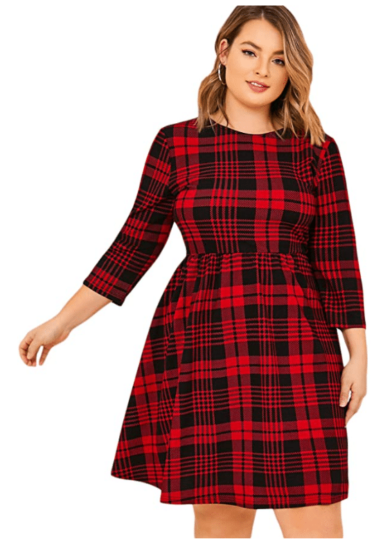 Best Red Plus Size Christmas Dresses for Women (on Amazon!). — free download