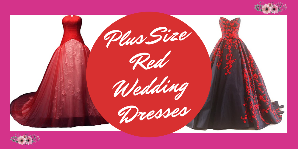 The Best Plus Size Red Wedding Dresses