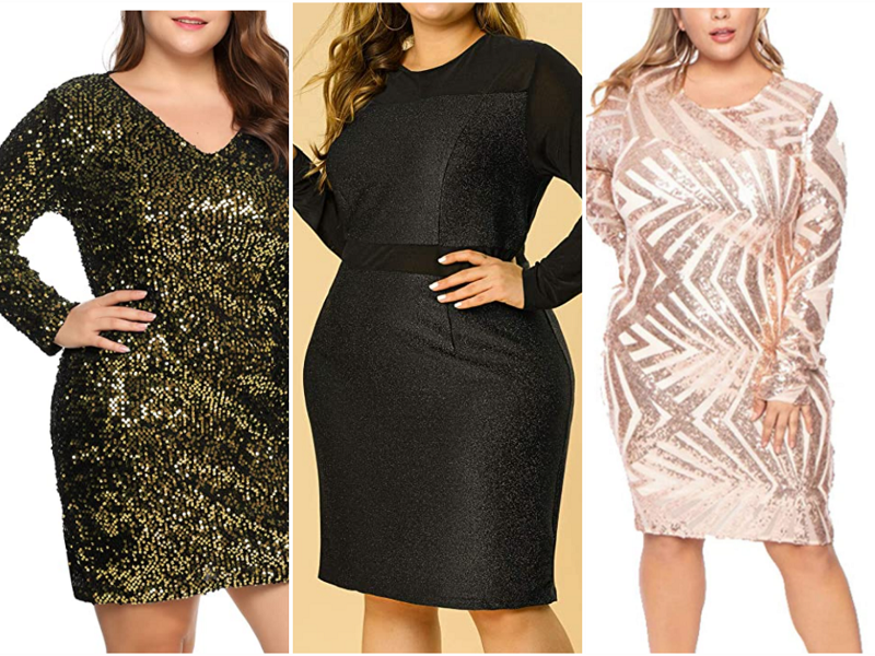 The 10 Best Plus Size Sequin Dresses and plus size sequin dresses with sleeves