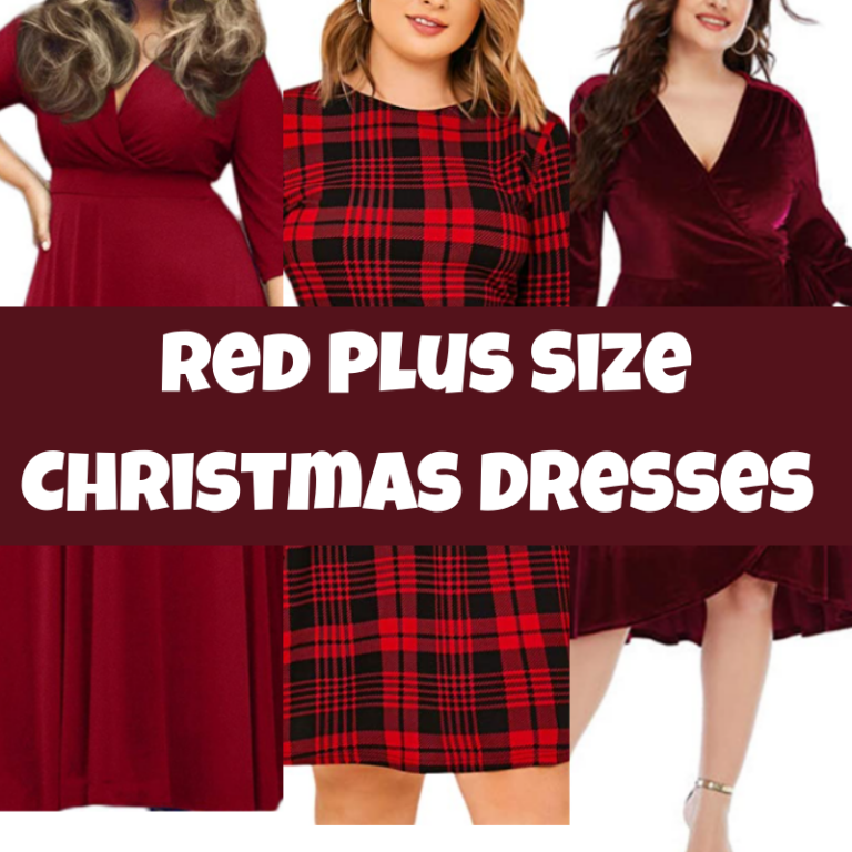 Best Red Plus Size Christmas Dresses for Women (on Amazon!). — free download