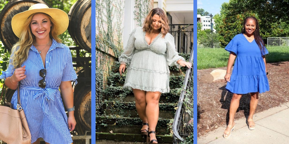 Summer Dresses for Curvy Figures and Curvy Ladies